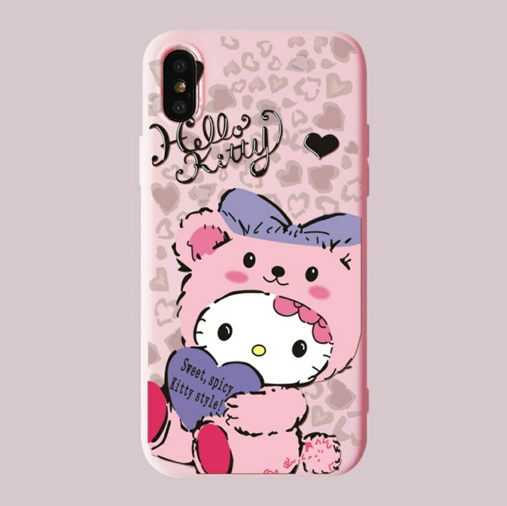 iPhone XR/XS/X/7/8/+❤️️hello kitty phone case